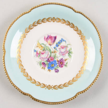 Bellwood Turquoise Saucer for Cream Soup Bowl