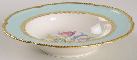 Bellwood Turquoise Rim Soup Bowl