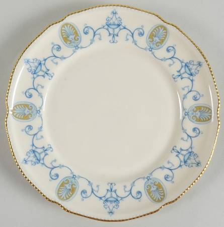 Blue Medallion Salad Plate