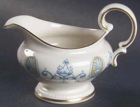 Blue Medallion Creamer
