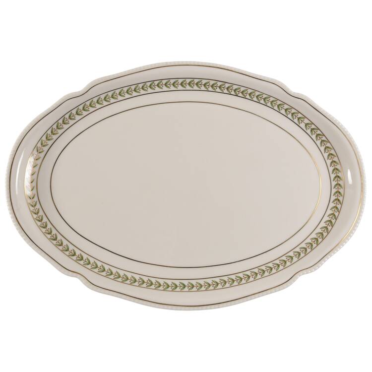 Bristol Green 19" Oval Serving Platter