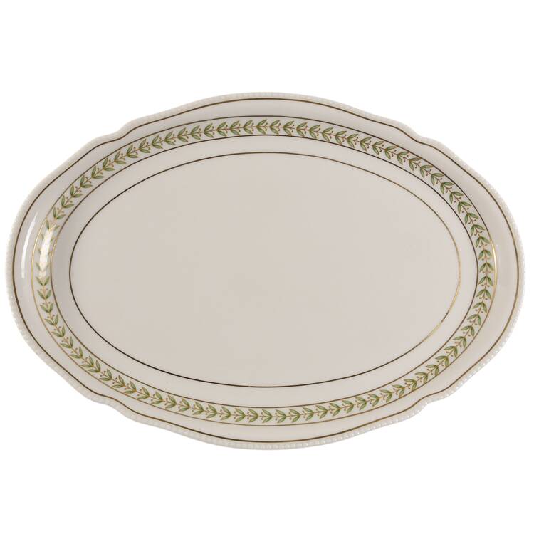 Bristol Green 16" Oval Serving Platter