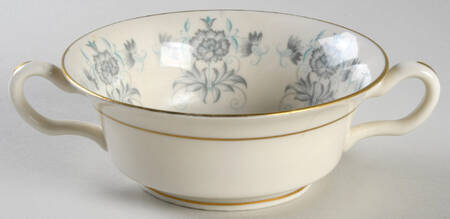 Caprice Footed Cream Soup Bowl