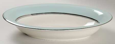 Castleton Turquoise 10" Oval Vegetable Bowl