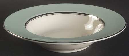 Castleton Turquoise Rim Soup Bowl