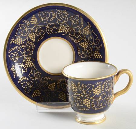 Caveaux Footed Demitasse Cup & Saucer Set