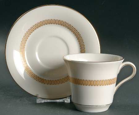 Celesta Flat Cup & Saucer Set