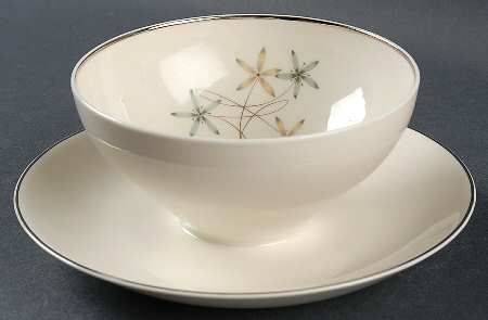 Constellation Gravy Boat with Attached Underplate