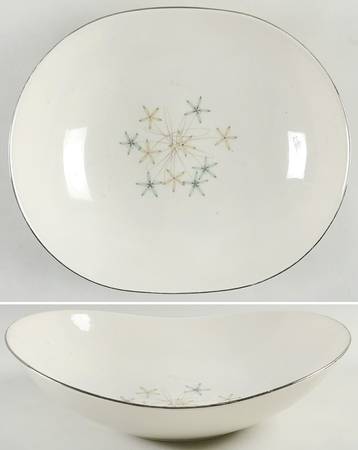 Contempo 11" Oval Vegetable Bowl