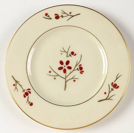 Coral Bread & Butter Plate