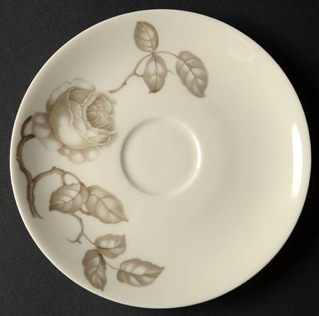 Dawn Rose Saucer for Flat Cup