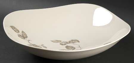 Dawn Rose Square Salad Serving Bowl