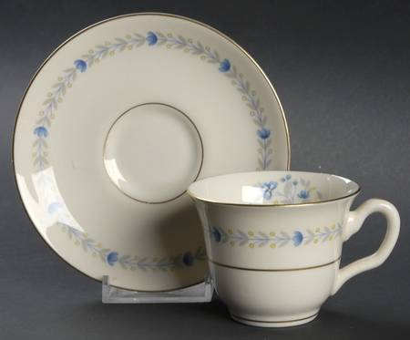 Devon Flat Demitasse Cup & Saucer Set