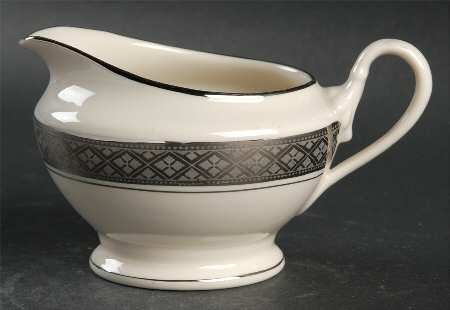 Evening Reflections Platinum Creamer
