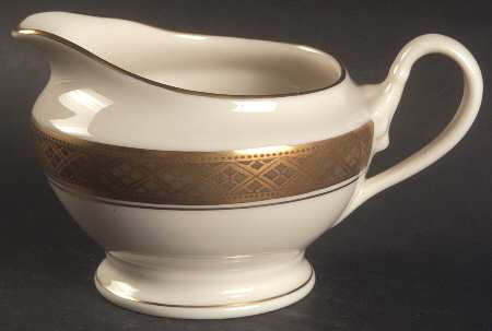 Evening Reflections Gold Creamer