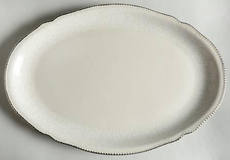 Filigree 16" Oval Serving Platter by Castleton (USA)