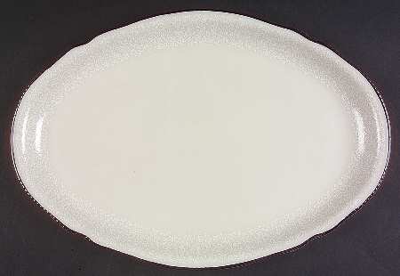 Filigree 13" Oval Serving Platter