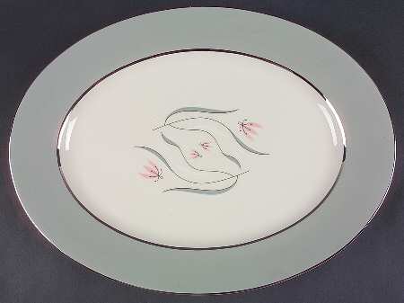 Flair 15" Oval Serving Platter