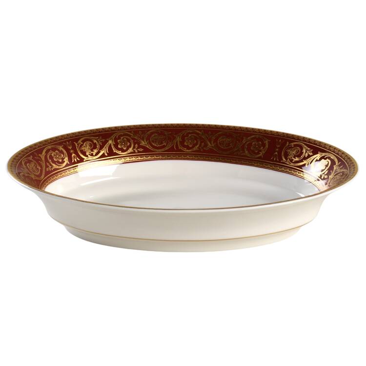 Flamenco 10" Oval Vegetable Bowl