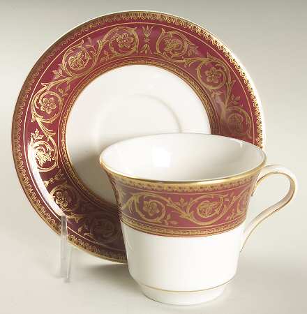 Flamenco Flat Cup & Saucer Set