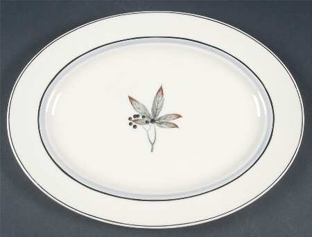 Glenwood 13" Oval Serving Platter by Castleton (USA)