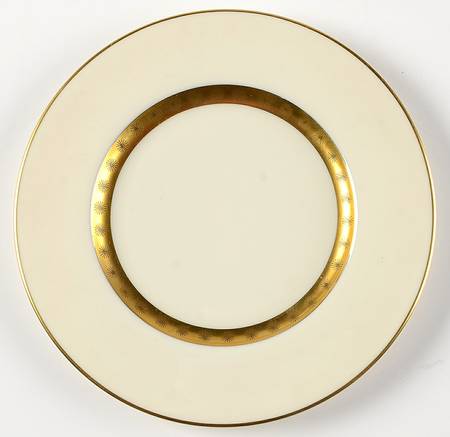 Golden Classic Bread & Butter Plate by Castleton (USA)