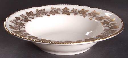 Golden Moment Rim Soup Bowl