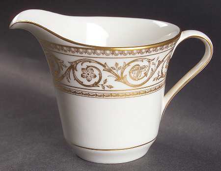 Golden Scroll Creamer by Castleton (USA)