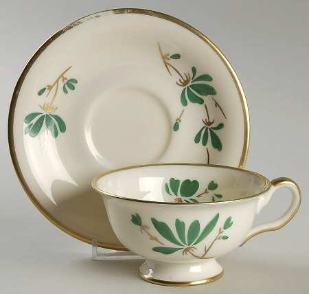 Granby Footed Cup & Saucer Set