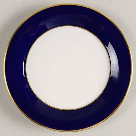 Indigo Salad Plate