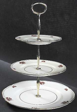 Jubilee 13 7/8"-14 1/4" 3-Tiered Serving Tray(DP,SP,BB) HC