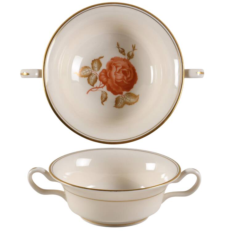 June Flat Cream Soup Bowl