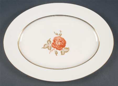 June 13" Oval Serving Platter