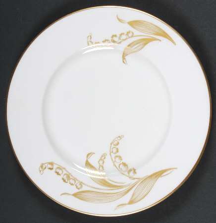 Lily of the Valley Salad Plate