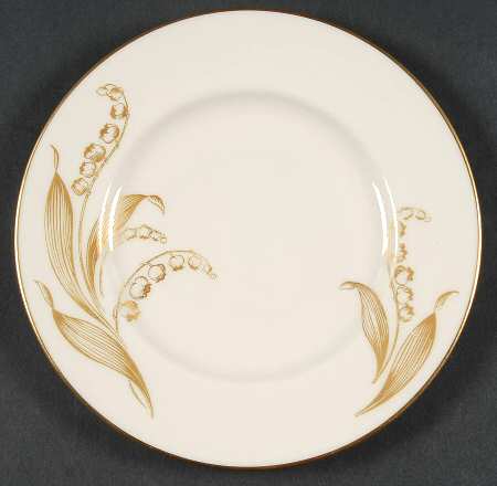 Lily of the Valley Bread & Butter Plate