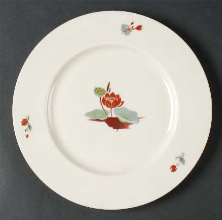Lotus Luncheon Plate