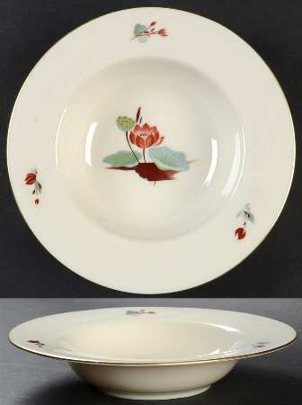 Lotus Rim Soup Bowl