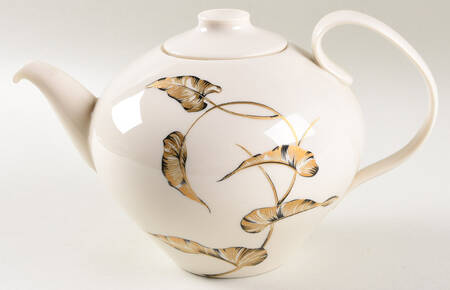 Lyana (Coupe Shape) Teapot & Lid
