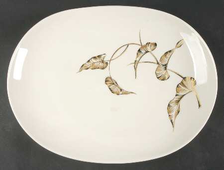 Lyana (Coupe Shape) 15" Oval Serving Platter