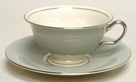 Lyric Footed Cup & Saucer Set