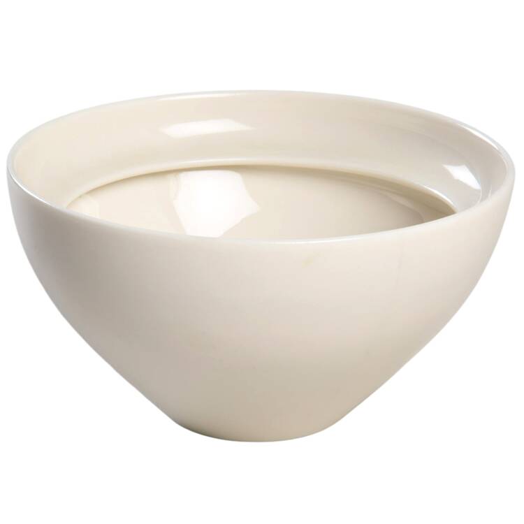 Museum White Sugar Bowl No Lid
