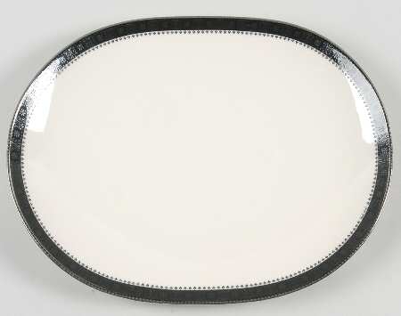Persian Brocade 12" Oval Serving Platter