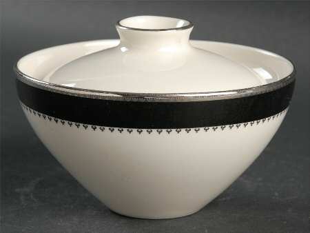 Persian Brocade Sugar Bowl & Lid