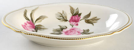 Peony 10" Oval Vegetable Bowl