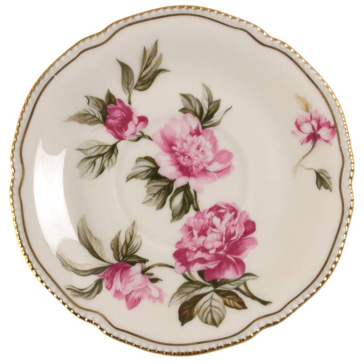 Peony Saucer by Castleton (USA)