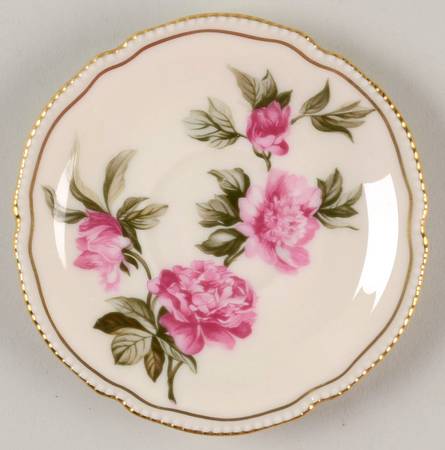 Peony Saucer for Demitasse Cup