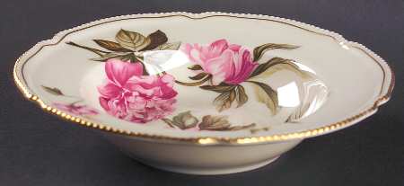 Peony Rim Soup Bowl