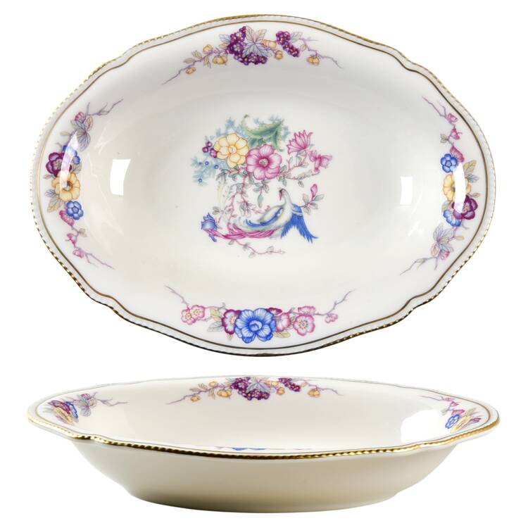 Phoenix 10" Oval Vegetable Bowl