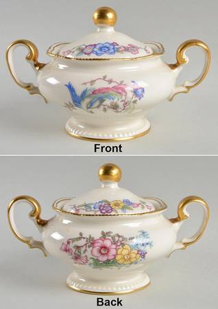Phoenix Sugar Bowl & Lid