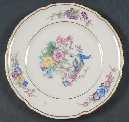 Phoenix Salad Plate by Castleton (USA)